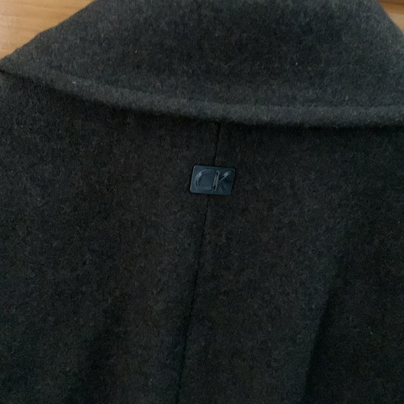 Calvin Klein Wool Mens Peacoat brown szXL Menswear - Picture 3 of 7